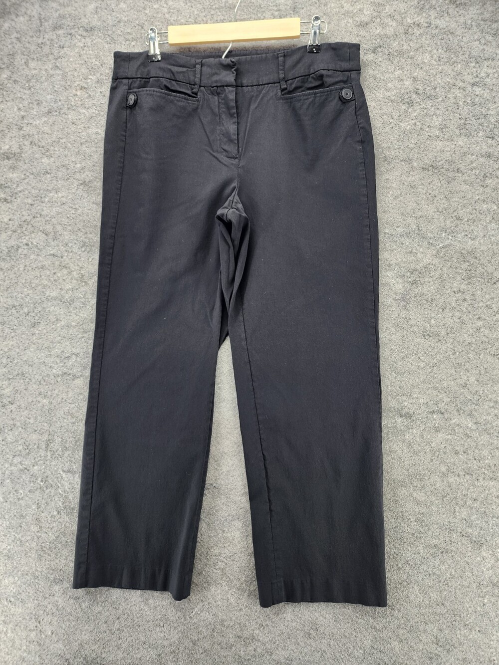 Lane Bryant Pants Womens 16 Short Black Mid Rise